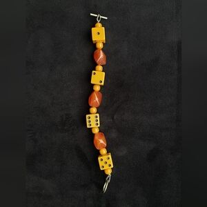 Bakelite Vintage Dice Bracelet